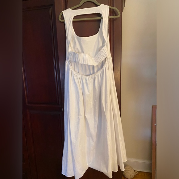 o.p.t. Mariabella Empire Waist Sundress with Back Detail, White, Size XL - Picture 8 of 13